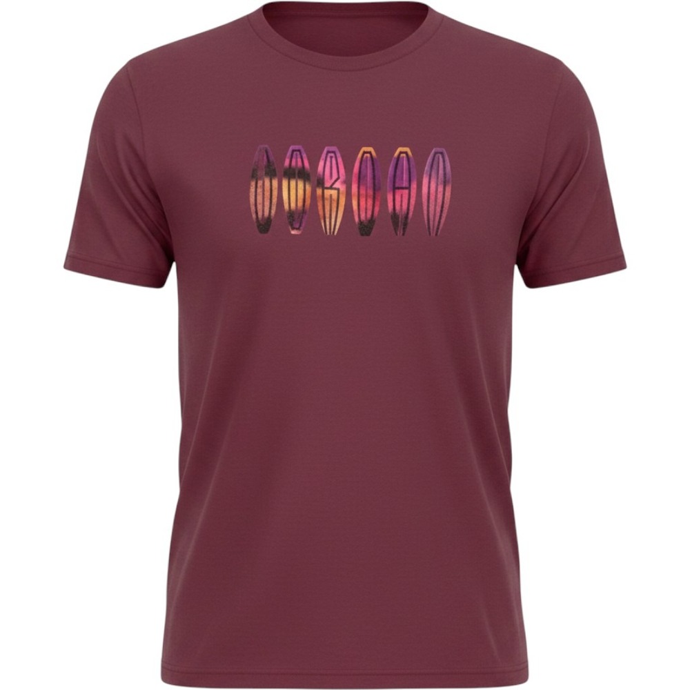 Nike Air Jordan Flight MVP Wordmark T-Shirt Men's Medium Burgundy Basketball Tee